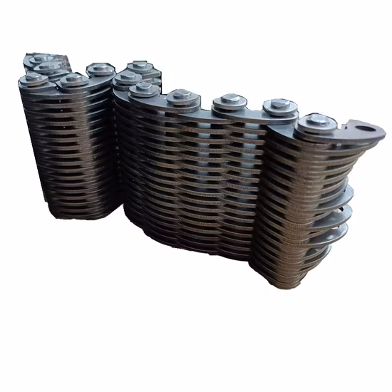 Центральная направляющая 3/8 Qlz3 Biz0, бесшумная цепь из углеродистой стали для многовальных приводов